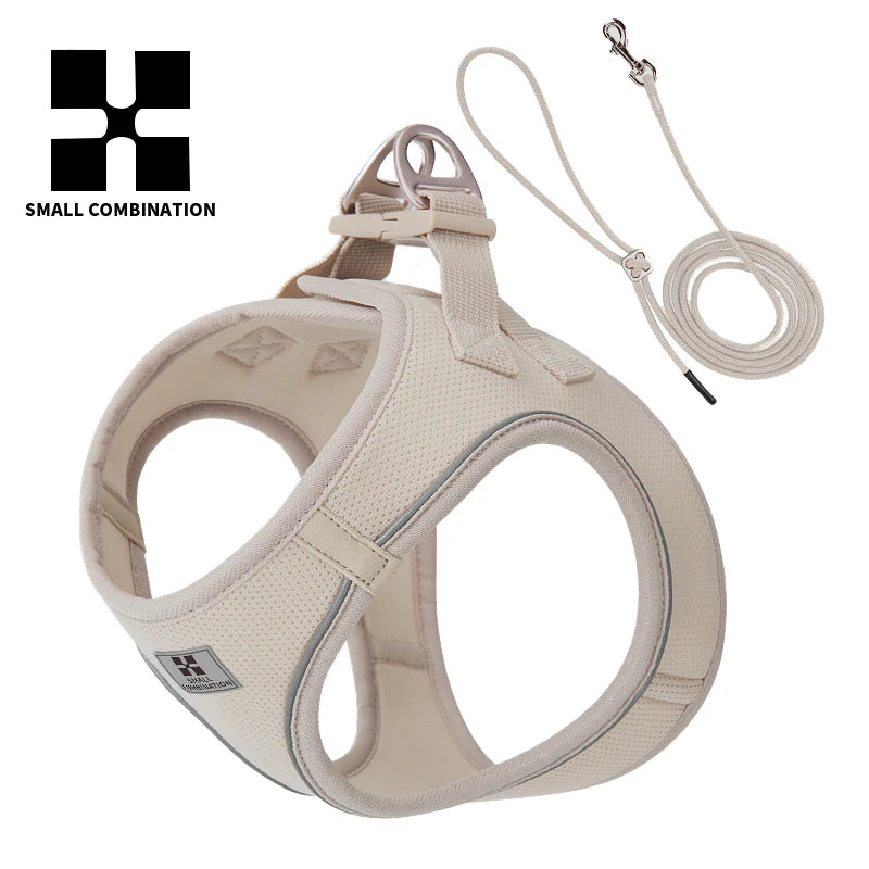 Reflective Outdoor Walking Harness Set