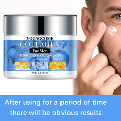 Smooth Wrinkle Cream for Men Remove Face & Neck Wrinkles Firming Moisturizing Skin Retinol Face Cream Younger Facial Treatment