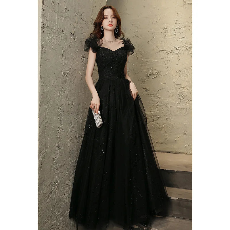 Elegant Backless Evening Prom Dress