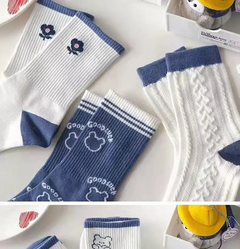 Striped Plaid Sport Socks