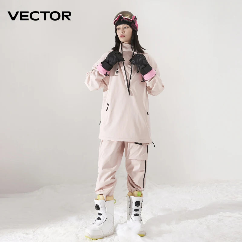 Waterproof Ski Jacket Pants Set