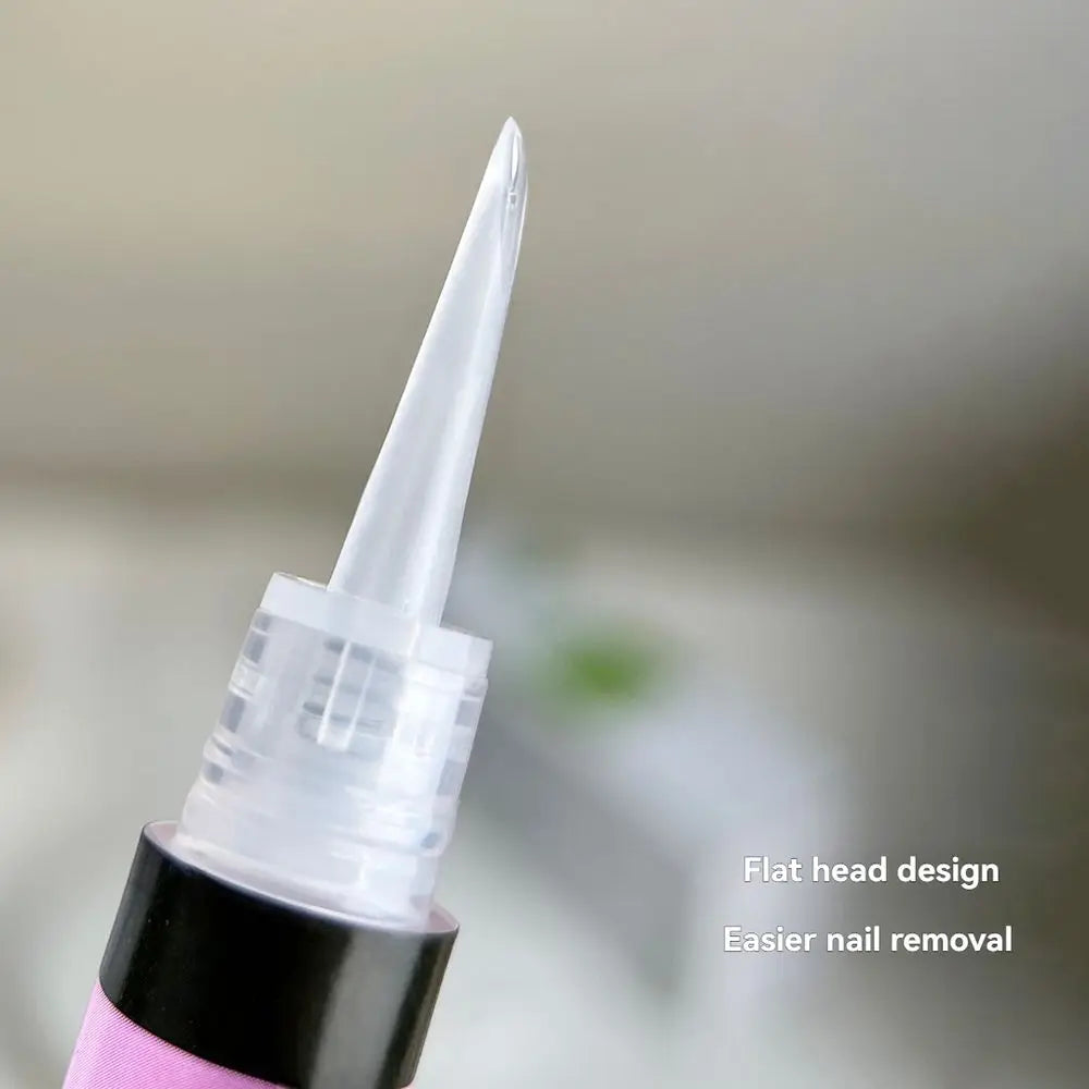 Gentle Alcohol-Free Nail Polish Remover Pen for Press-On Nails, Safe & Damage-Free Acrylic/Gel Nail Removal