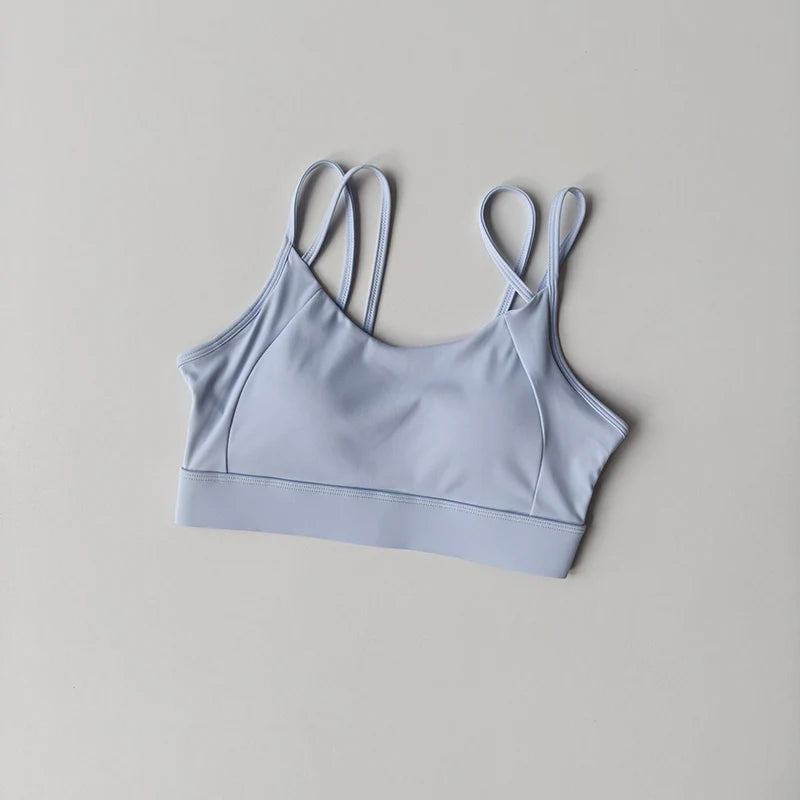 High Support Sports Bra for Women Maximum Impact Racerback Workout Top Moisture-Wicking Running Fitness Bra