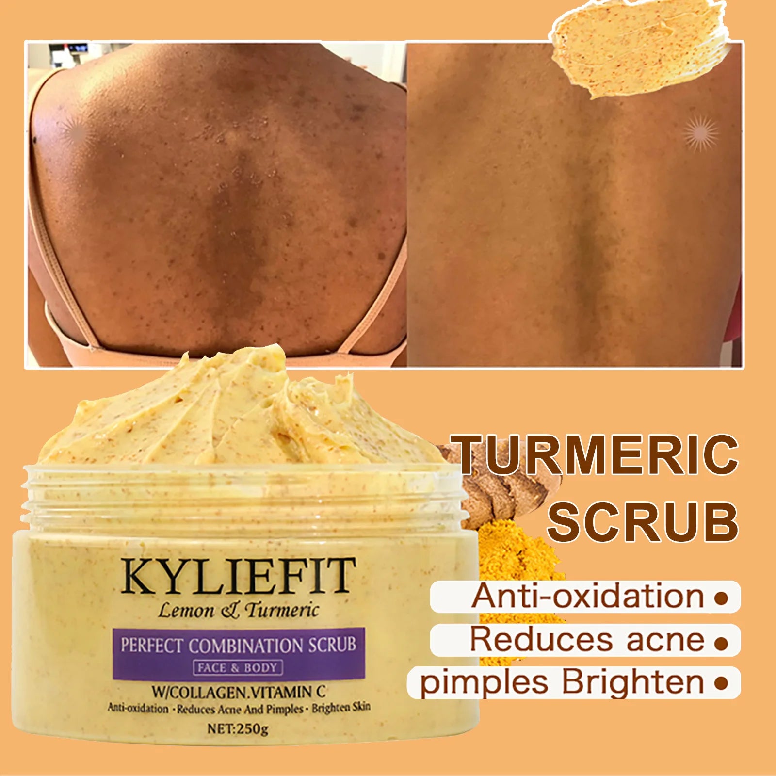 Organic Turmeric Brightening Skincare Kit