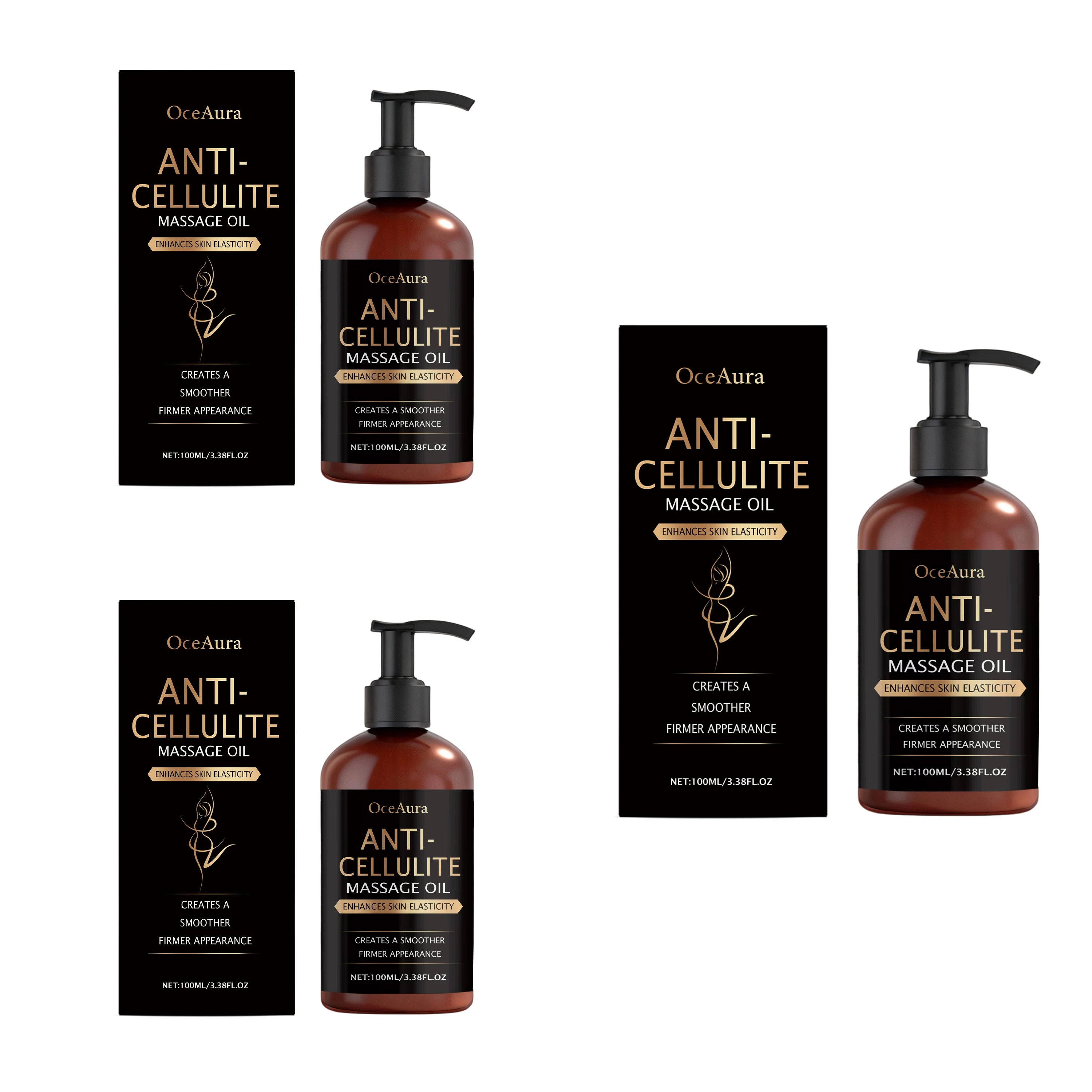 Body Nourishing Massage Oil, Moist and Refreshing, Non-Greasy, Moisturizes the Whole Body