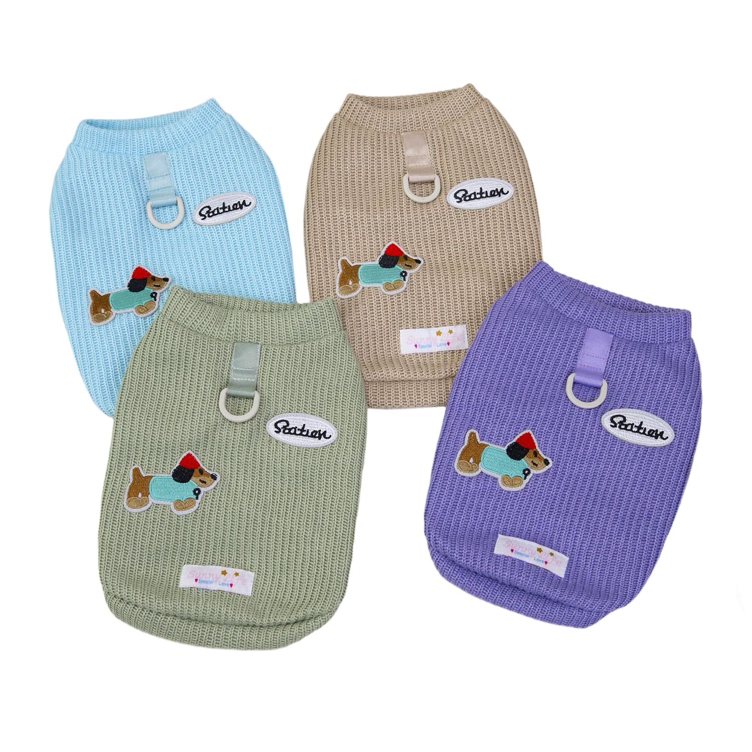 Knitted Winter Pullover Dog Sweater