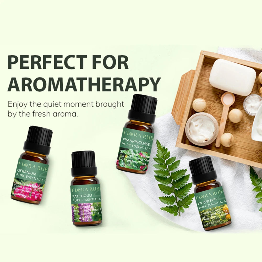 36 Natural Aromatherapy Essential Oils