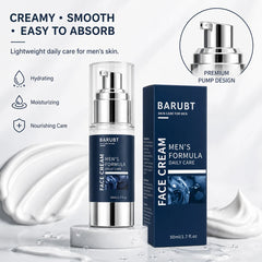 BARUBT Men's Moisturizing Cream 50ml Moisturizing Facial Skin Care Oil Control Moisturizing Autumn and Winter Men's Face Cream