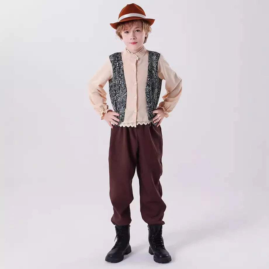 Medieval Bavarian Kids Costume Set