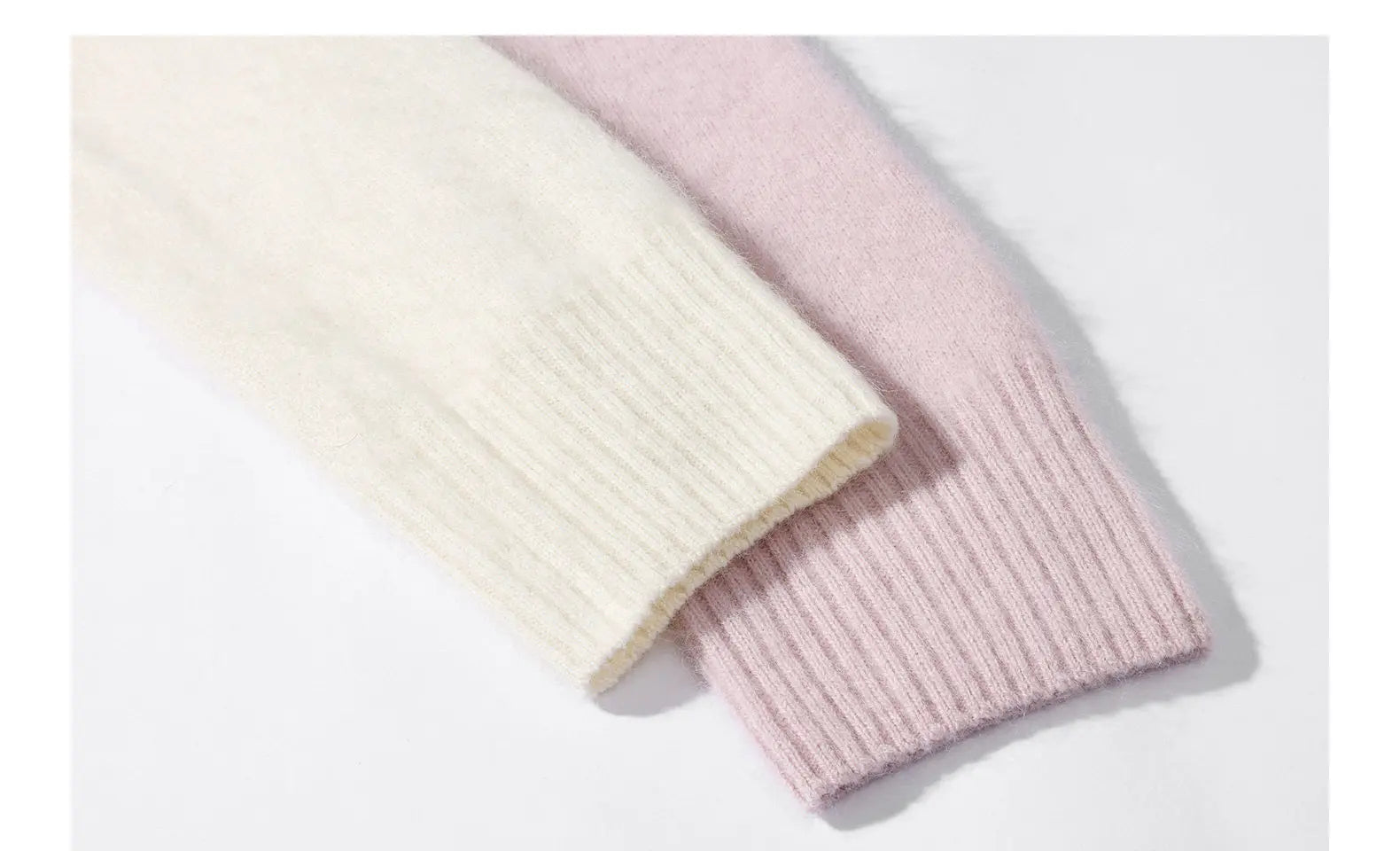 Elegant Wool Knit Skirt Set