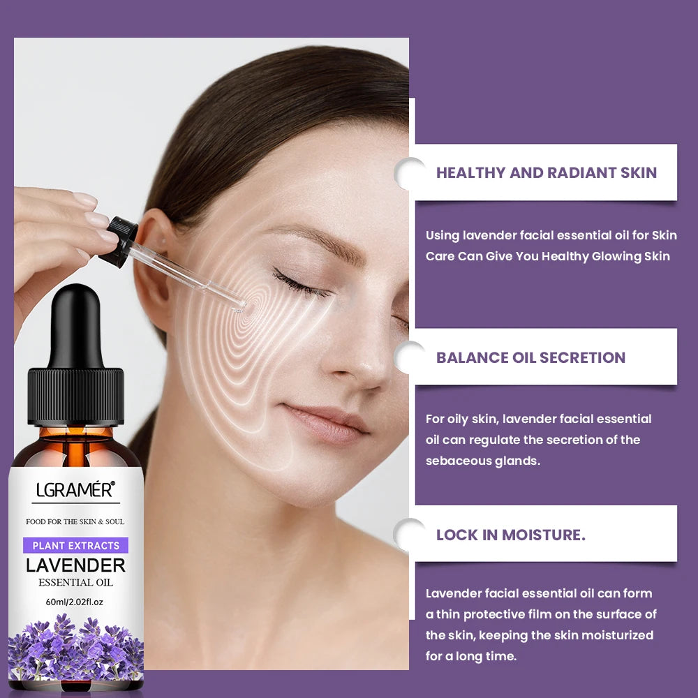 Lavender Moisturizing Massage Essential Oil