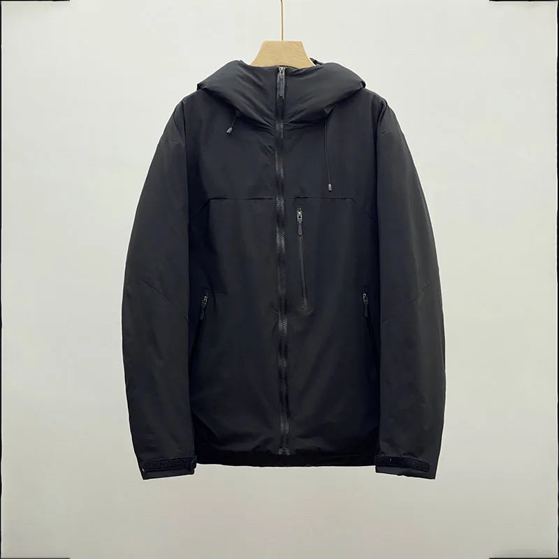 Color Blocked Outdoor Down Jacket