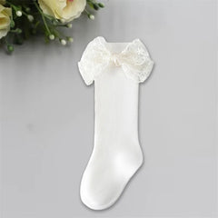 Baby Girl Lace Knee Socks