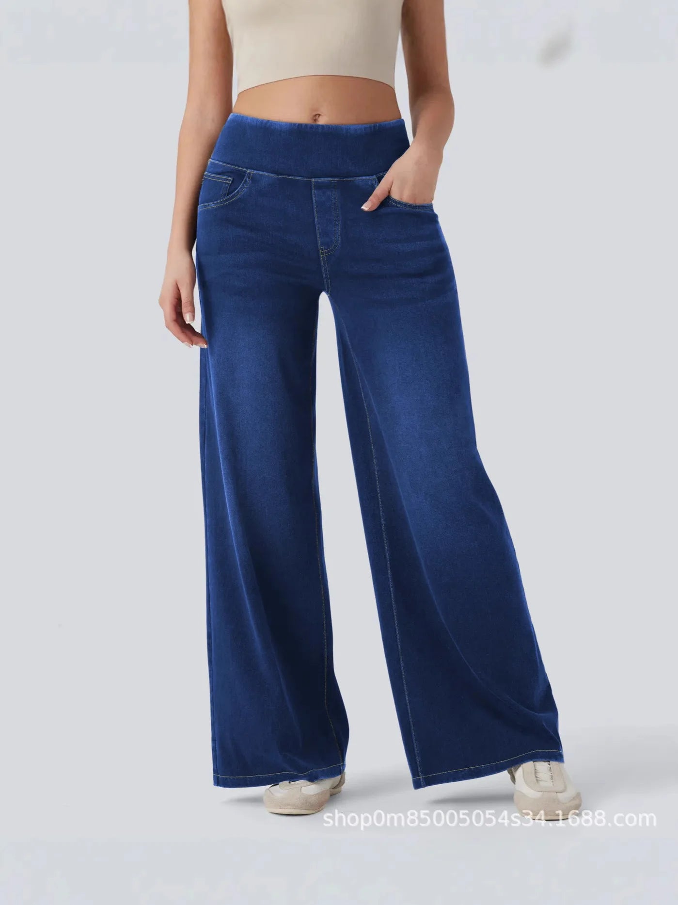High Waist Wide Leg Jeans