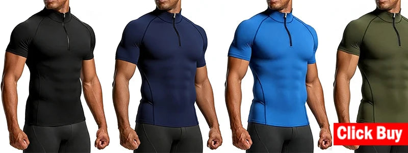 Men's Running Shorts Quick-drying Fitness Black Double Layer Shorts Men New Sport Workout Training Bodybuilding Short Pants