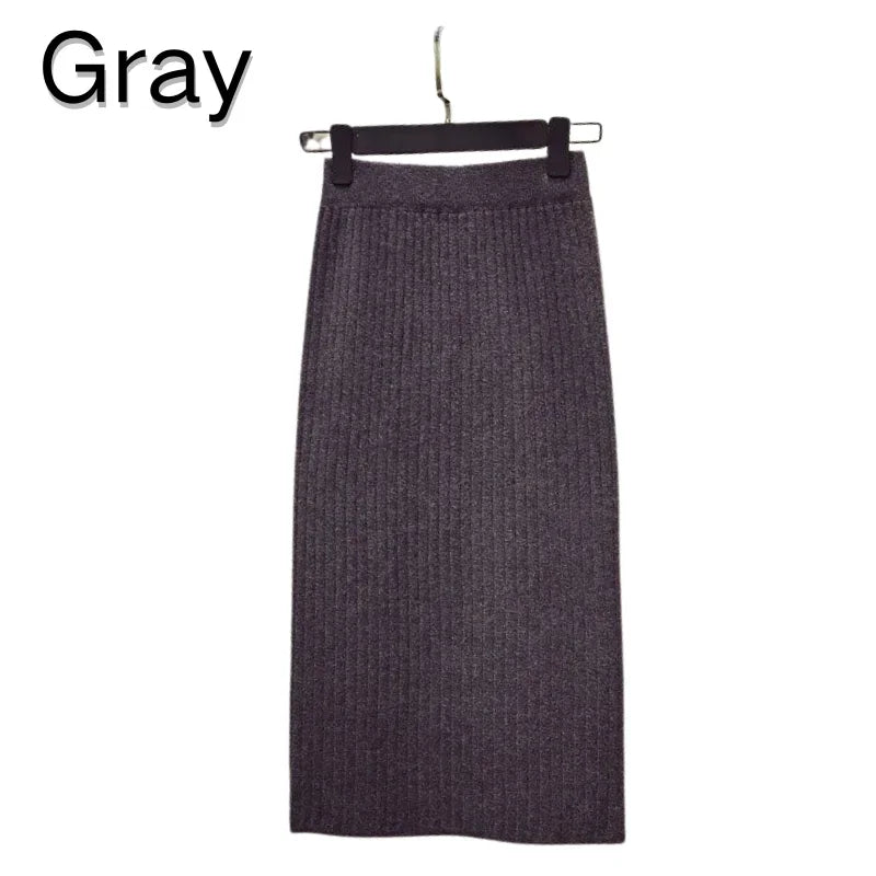 Womens Knitted Skirts Premium Edition