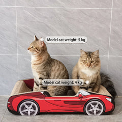 Cute Cat Beds Kitten Bed Soft and Cozy Small Dog Beds with Pillow Washable Pet Mat for Puppy and Kitty Funny Supercar Cat Toys