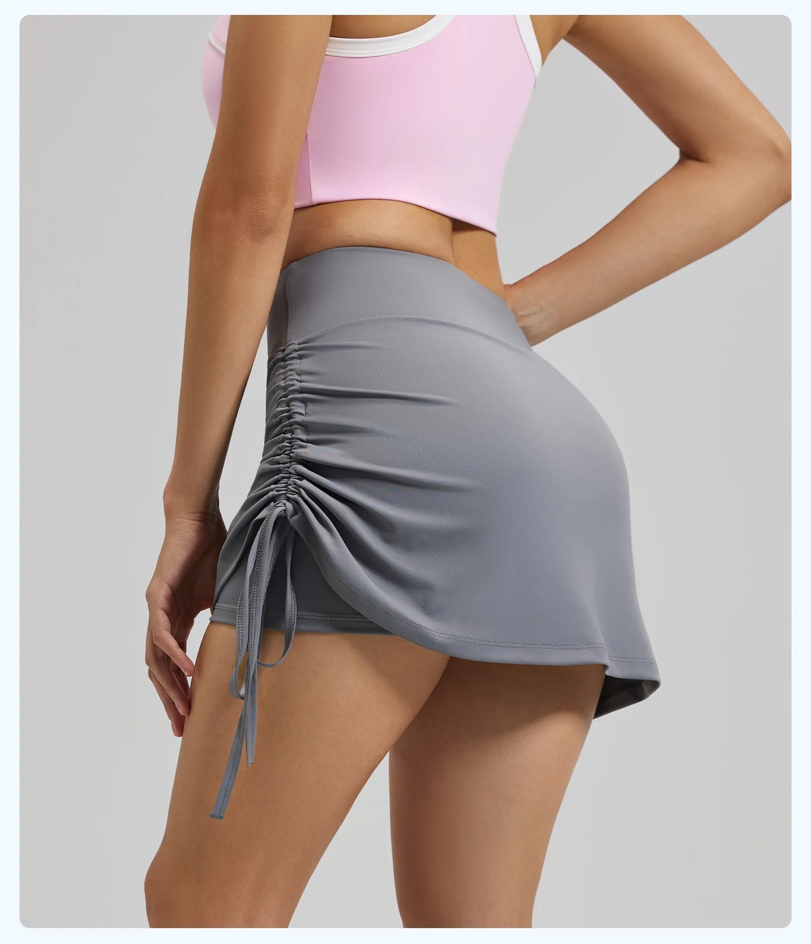 High Elastic Sports Skirt Shorts