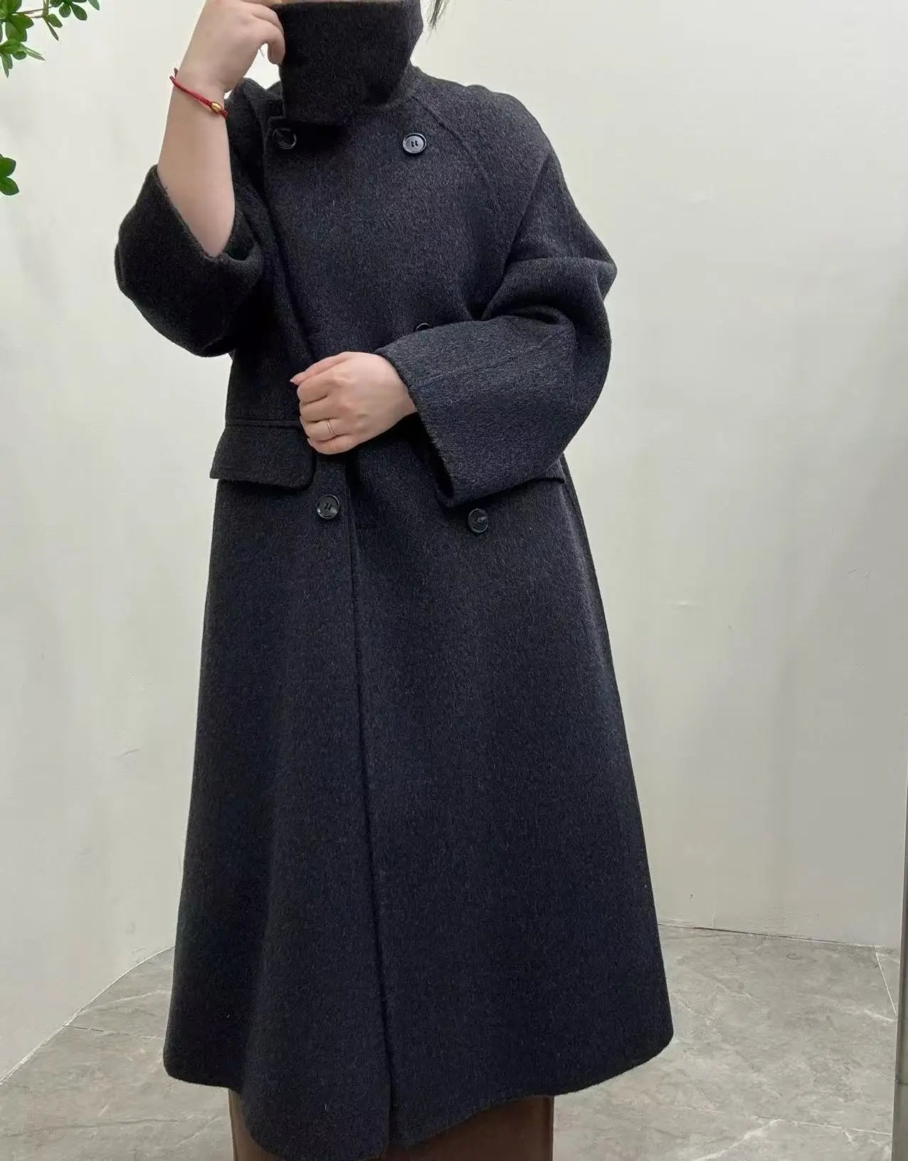 Retro Double-Sided Wool Short Coat