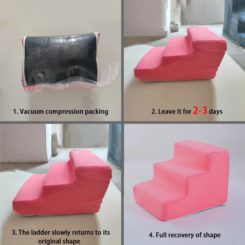 High-Density Foam Pet Safety Steps