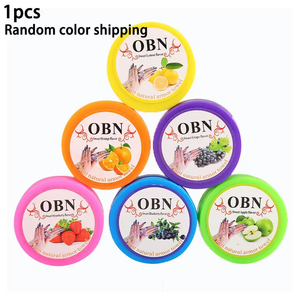 Nail Polish Remover Pads Fruit Flavor Eyelash Glue Cleaning Wipes Disposable Boxed Gel Polish Remover Cotton Pads Wipes