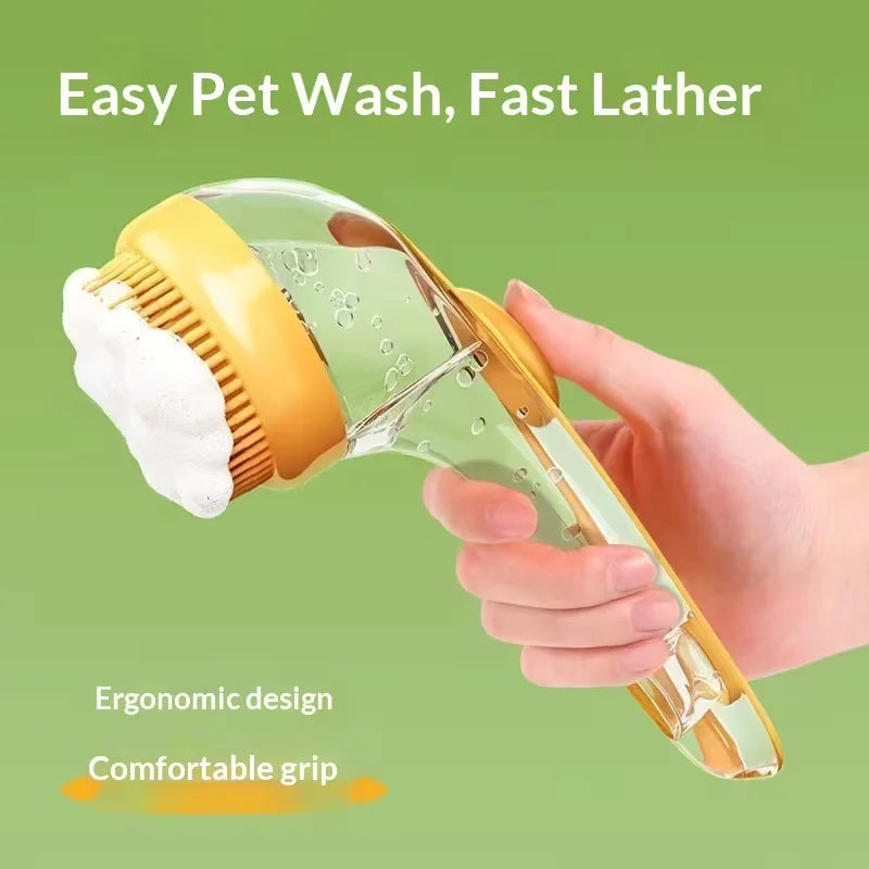 Easy Foaming Pet Bath Brush
