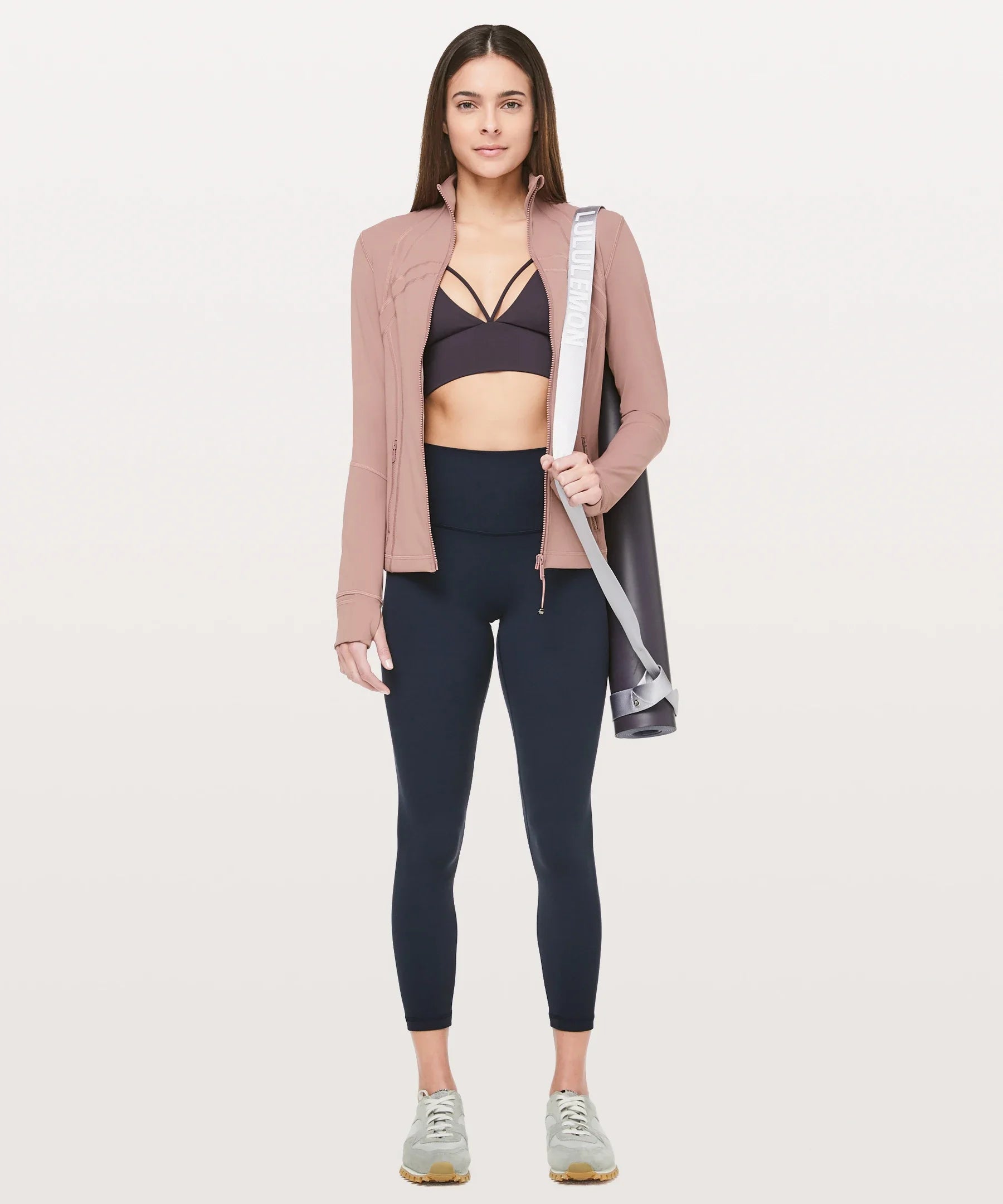 2026 Yoga clothes with high elasticity, no awkward lines, cropped pants, quick drying, women's hip lifting, tight pants