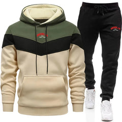 Men’s Autumn–Winter Sporty Jogger Set