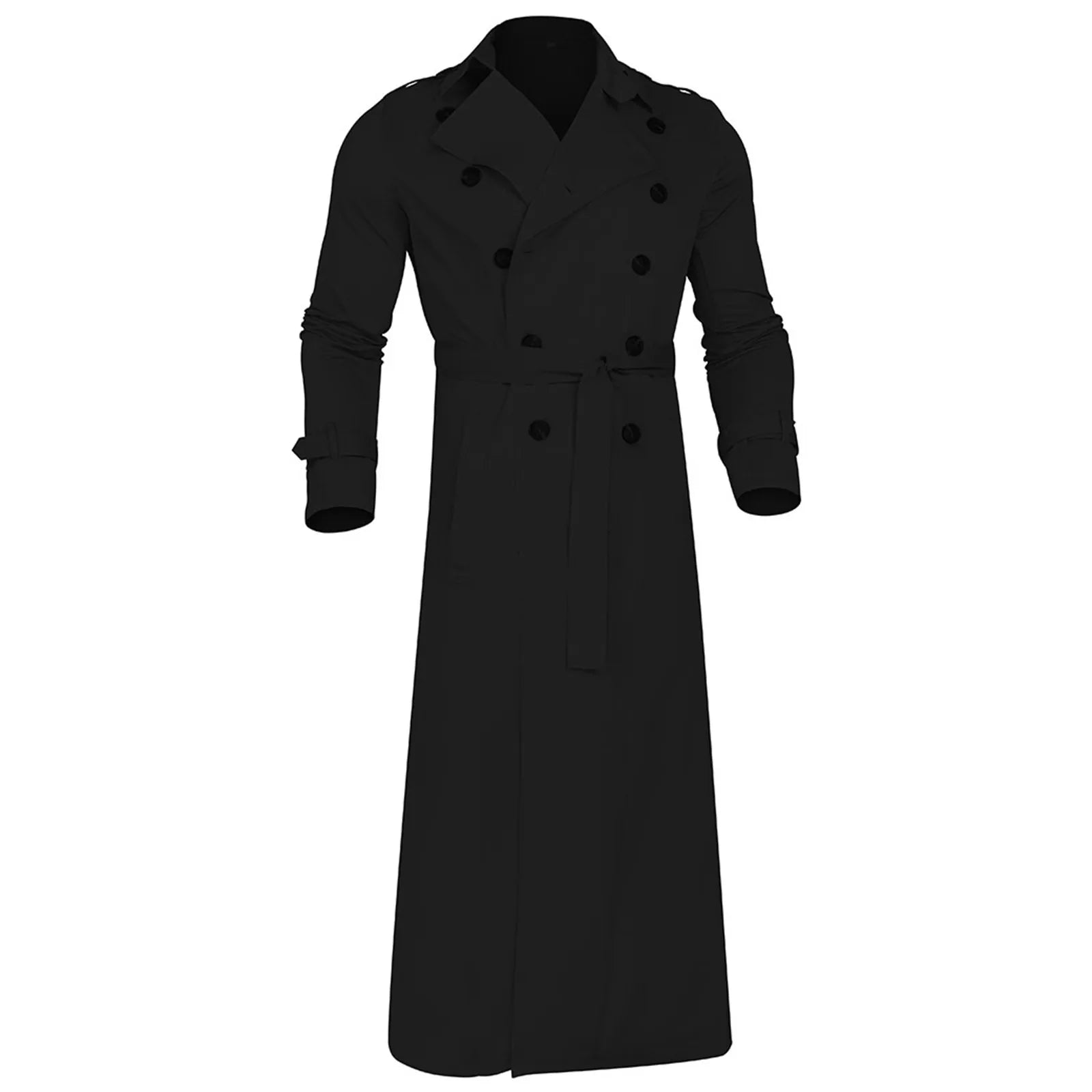 Full Length Single Breasted Trench