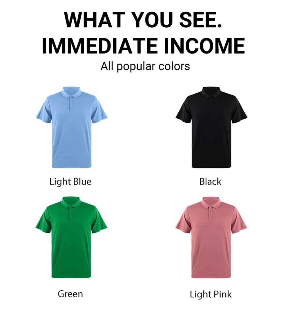 Poland Coat Of Arms Print Polo Shirt Mens Casual Breathable Lapel Tops Basic Short Sleeve T-Shirts Summer Commuting Male Clothes