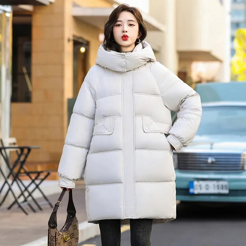 Warm Hooded Winter Padded Jacket