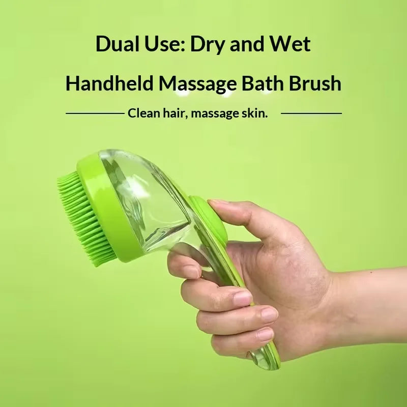 Easy Foaming Pet Bath Brush