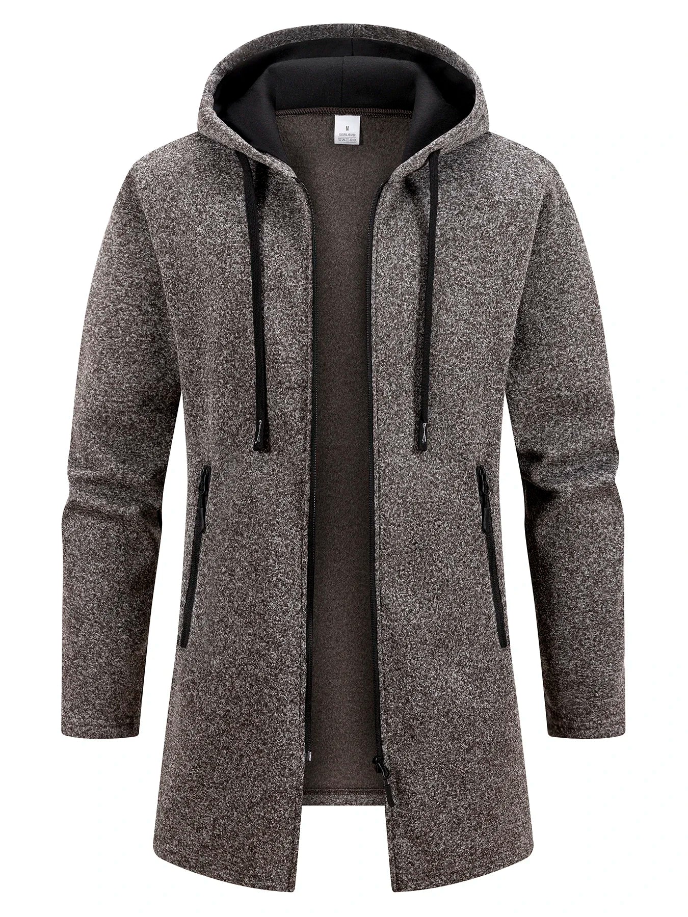 Oversized Streetwear Hooded Zip Jacket