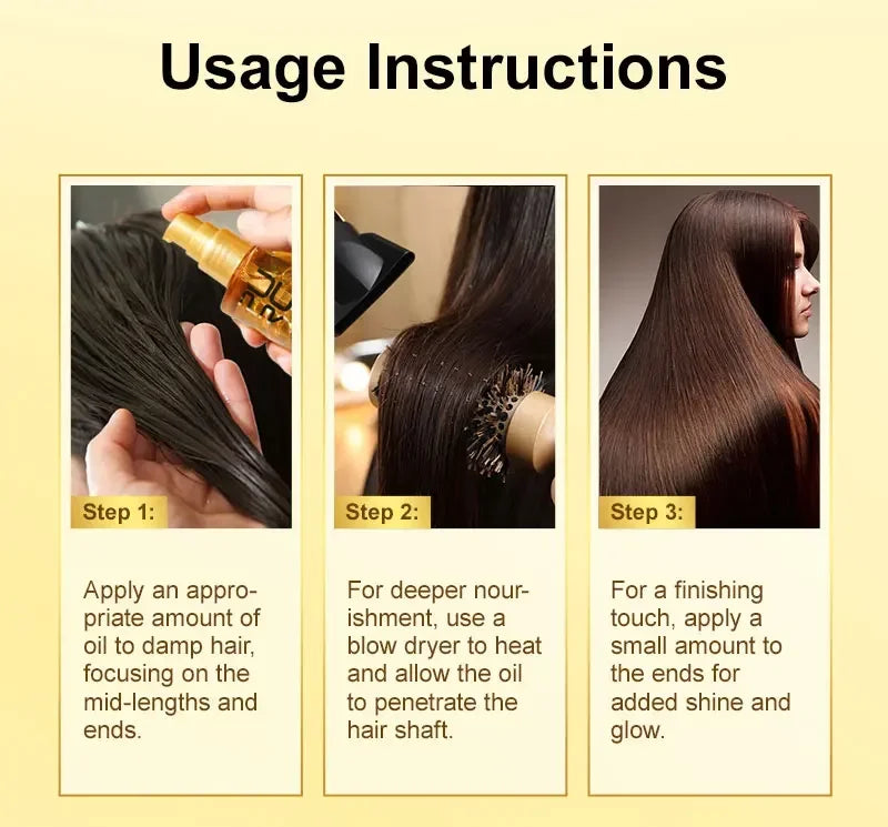 Moroccan Nourishing Hair Repair Oil