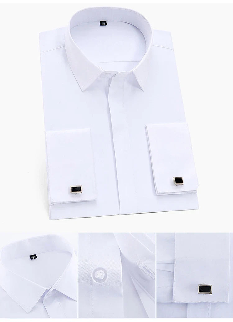 French Cuff Classic Business Shirt
