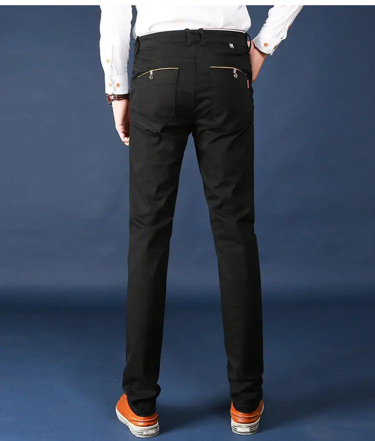 Classic Cotton Office Suit Pants