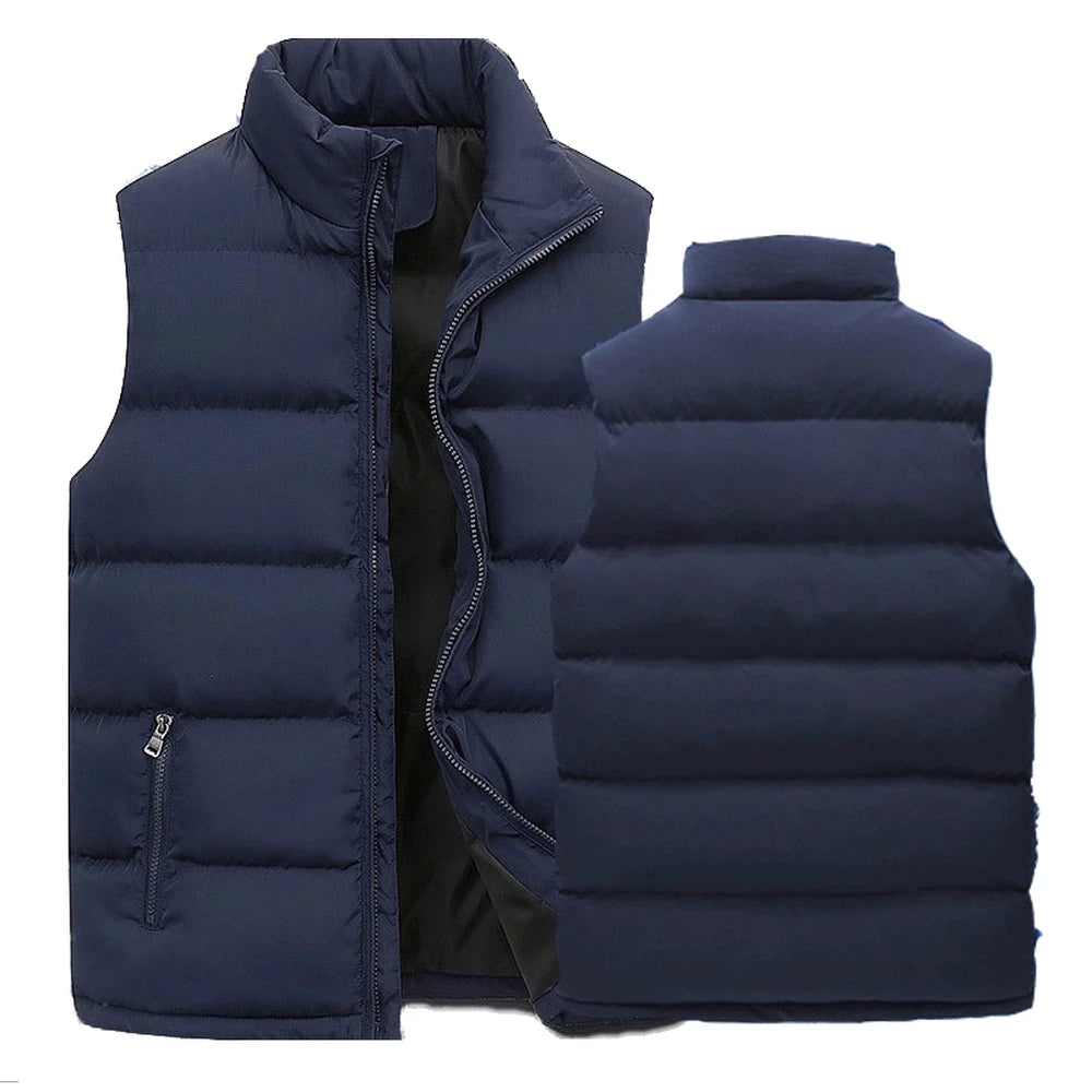 Winter Sleeveless Men Vest Jacket