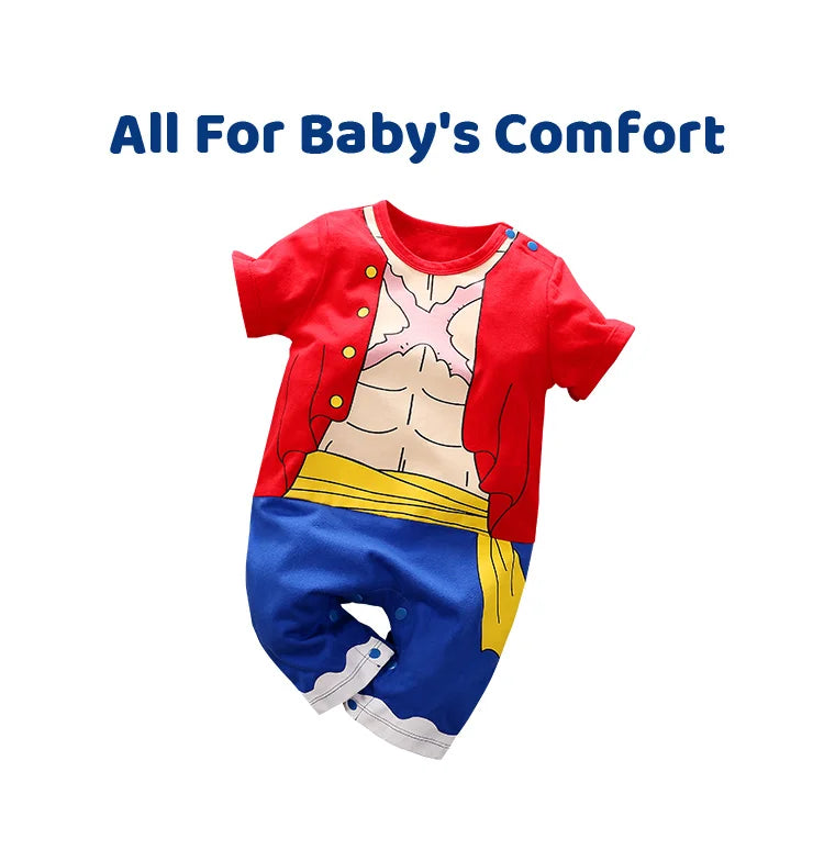 Anime Style Baby Summer Romper