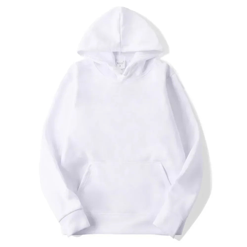 Men Women Hooded Sweatshirt. Simple Tiny Graphic On Chest, Oversized Long Sleeve Pullover Hoodie Basic Daily Casual Street Top
