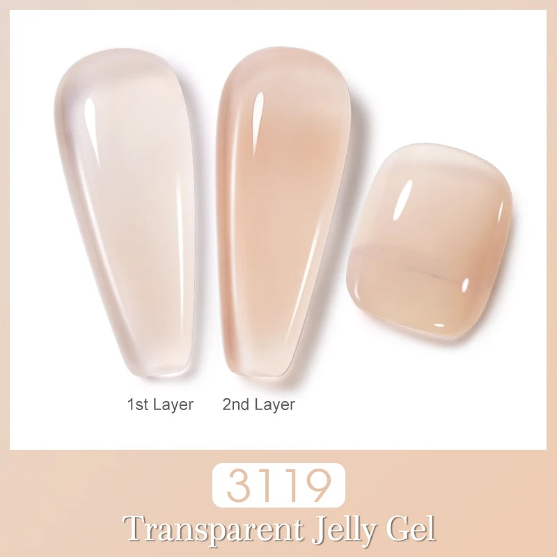NAILCO 333 Colors Gel Nail Polish Semi Permanent Varnishes Nails Art Design Hybrid Soak Off Top Base Coat UV Gel Manicure 15ml