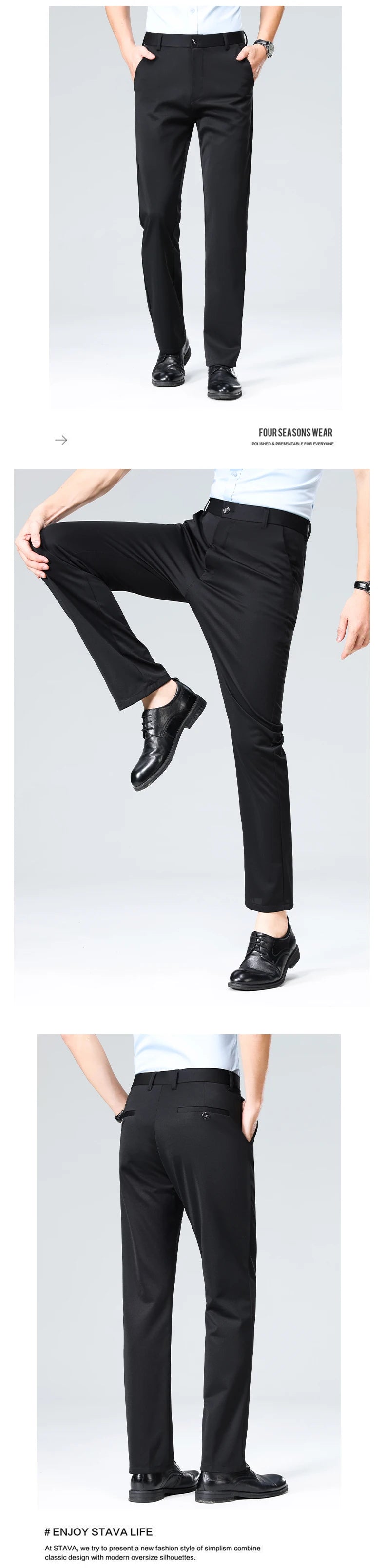 Cool Stretch Summer Straight Pants