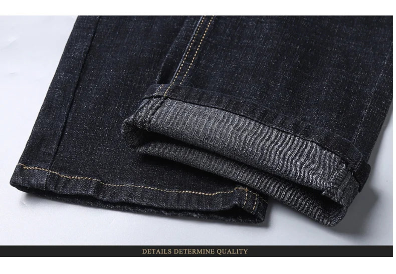 Classic Slim Black Denim