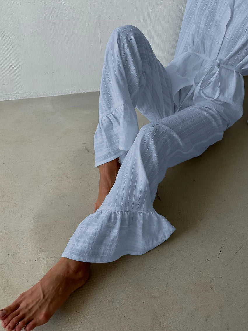 Cotton Two Piece Nightwear Set