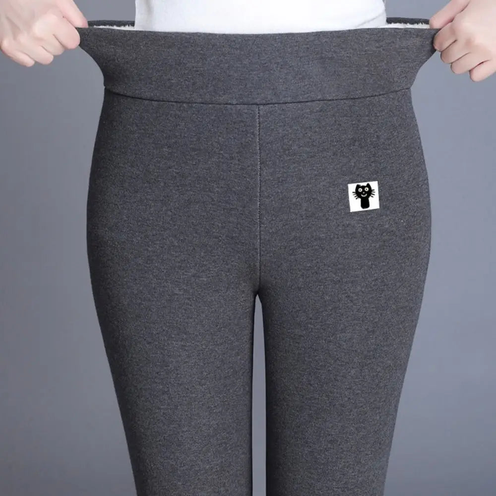 Push Up Warm Fleece Lined Thermal Slim Thicken High Waist Women Leggings Lambwool Pants Hip Lifting Pants Fitness Leggings