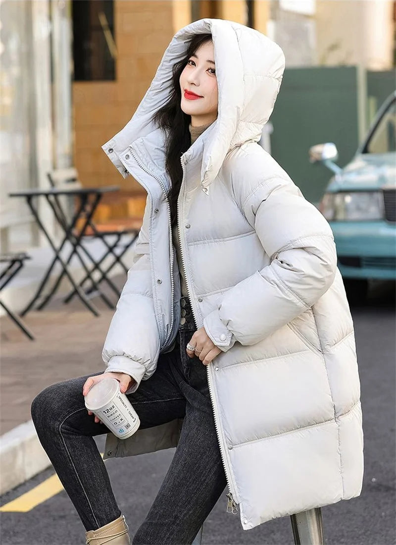 Warm Hooded Winter Padded Jacket