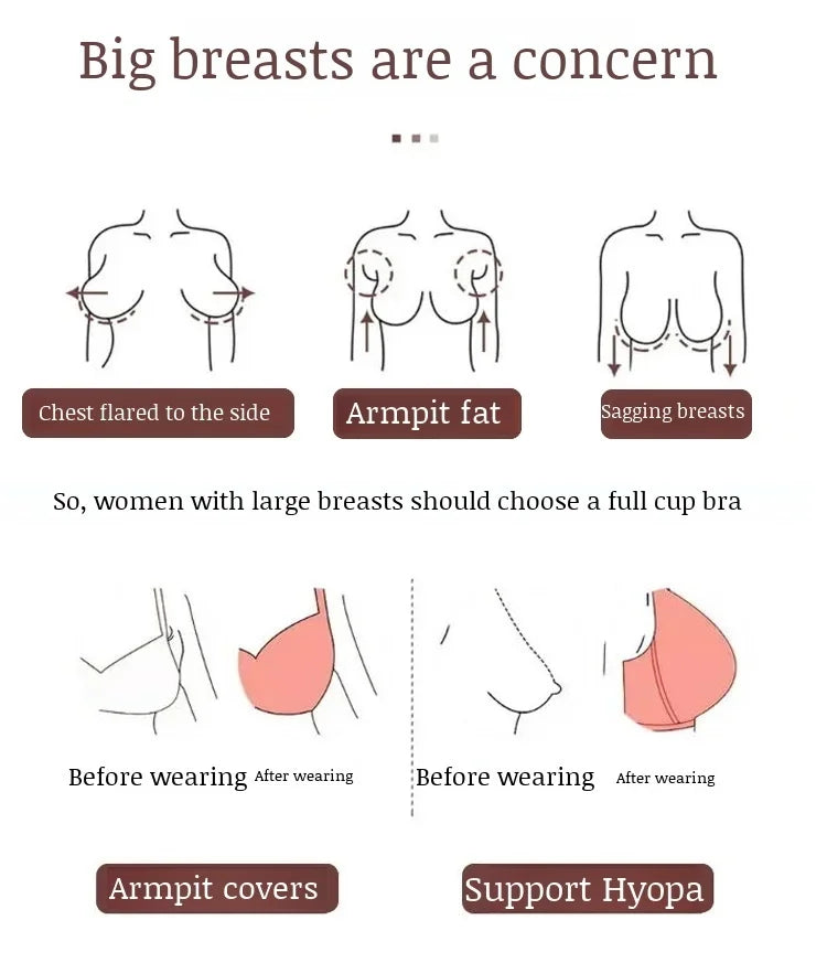 Women's Sports Bra AntiSagging Adjustable Small Breasts Love Heart Color Collision  Seamless High Elasticity Lift Shapewear