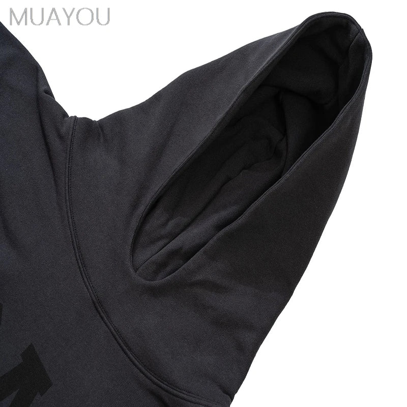 Dove Print Kanye Hoodie Men Women Streetwear 1:1 Sweatshirt High Quality Loose Double-Layer Heavy Fabric Pullover Ovesize hoodes