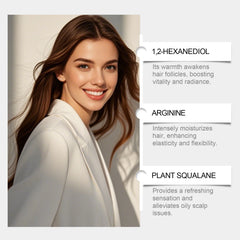 Soft and Moisturizing Hair Essence - Gently Nourishes and Cares for Frizzy Hair, Keeps Hair Light and Smooth, Perfect for Everyd