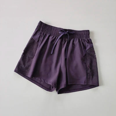 High Waist Yoga Training Shorts