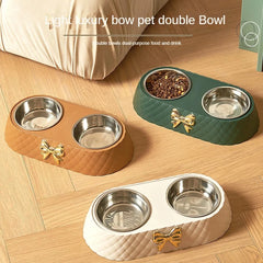 Bow-Tie Base Light Luxury Bowl